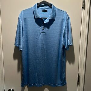 Light Blue PGA Tour Golf Polo